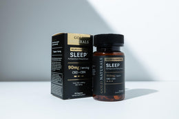 Gold Naturals Heavy Sleep Soft Gels | CBD + CBN | The Plug Wellness