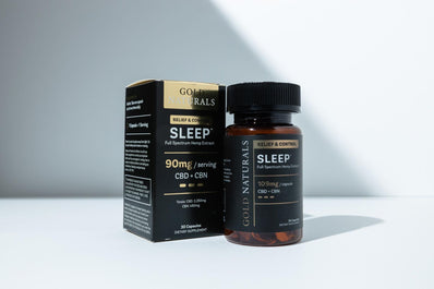 Gold Naturals SLEEP Soft Gels (Heavy) CBD+CBN [109mg/30 ct] *Utah Compliant
