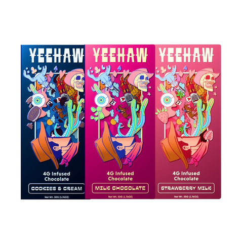 YEEHAW Infused Chocolate Bars(s) [4g/1.76oz]