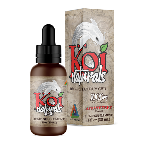 Koi Naturals CBD Broad Spectrum Tincture (1000mg)