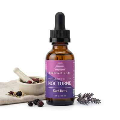 Beehive NOCTURNE CBD Oral Spray Dark Berry (3210 mg)