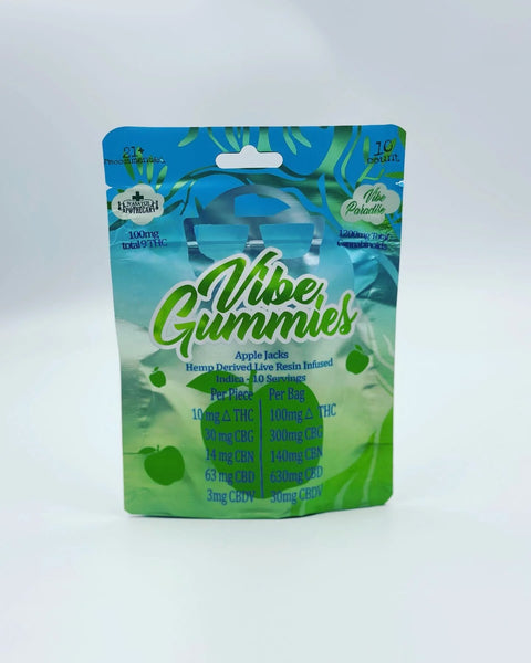 Wasatch Vibe Gummies Apple Jacks (10mg/10ct)