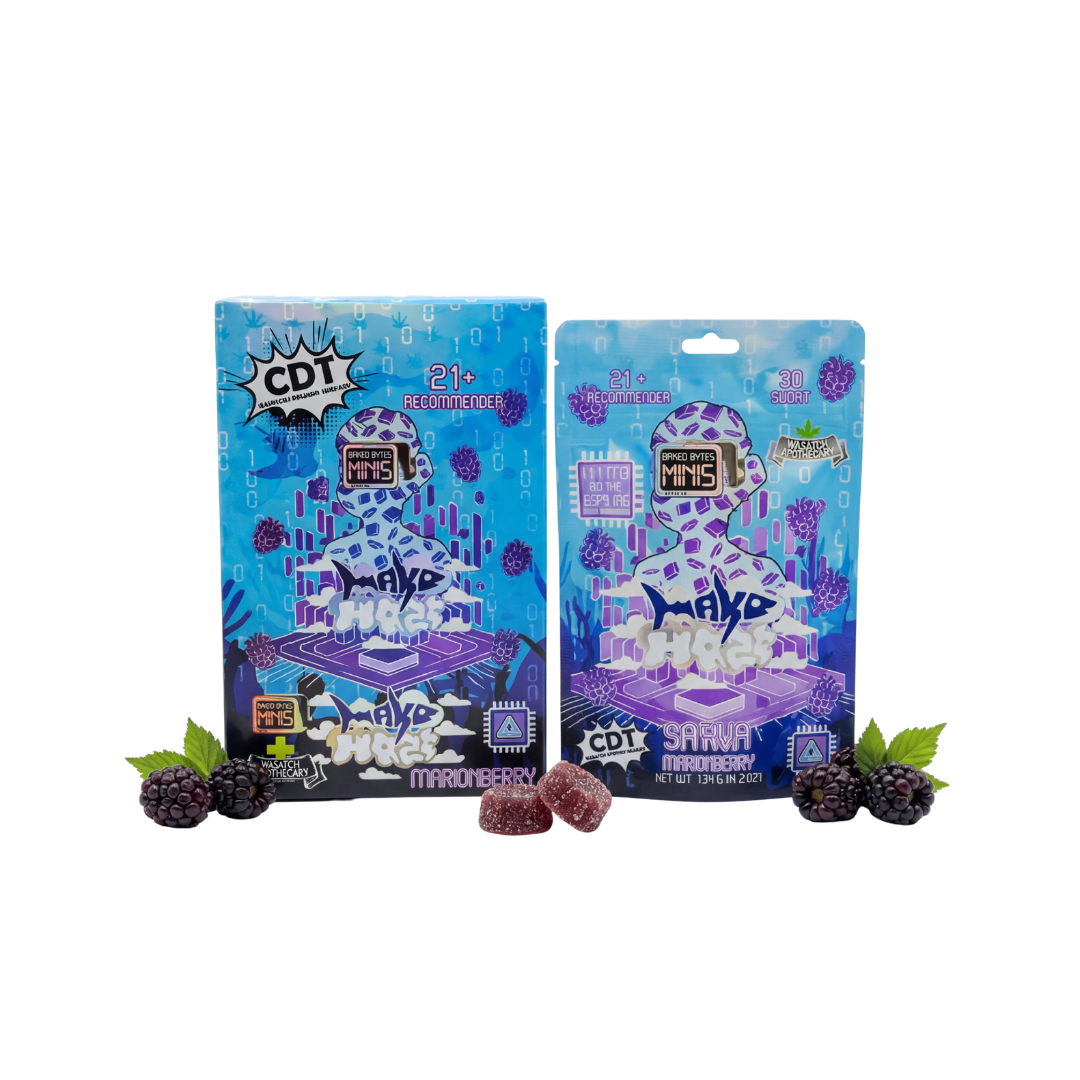 Wasatch Mako Haze Marion Berry Gummies | The Plug Wellness