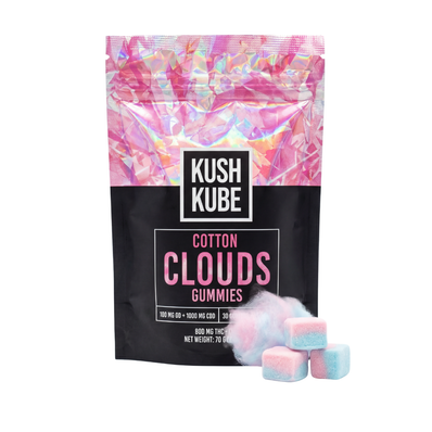 Kush Kube D9 Gummies (*Ut Compliant) [20pc/100mg BAG]