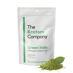 The Kratom Company GREEN INDO Powder [3oz & 8oz]