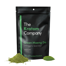 The Kratom Company GREEN Maeng Da Kratom Powder [3oz & 8oz]