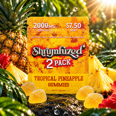 DazeD Shrumfuzed Trippy Mushroom Gummie(s) 2ct