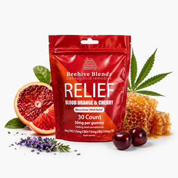 Beehive Relief Blood Orange/Cherry Gummies [30ct]