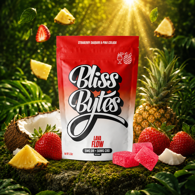 Doc Thackery Bliss Bytes 70mg CBD + 5mg THC | The Plug Wellness