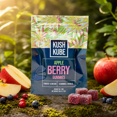 Kush Kube Utah Delta-9 + CBD Gummies 20ct | The Plug Wellness