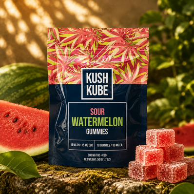 Kush Kube Utah Delta-9 + CBD Gummies 20ct | The Plug Wellness