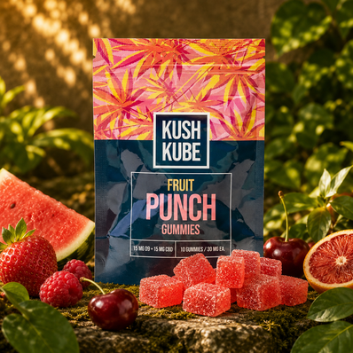 Kush Kube Utah Delta-9 + CBD Gummies 20ct | The Plug Wellness