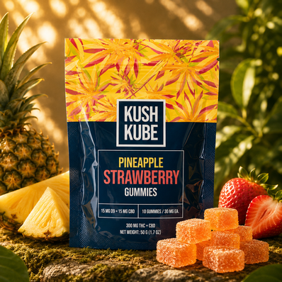 Kush Kube Utah Delta-9 + CBD Gummies 20ct | The Plug Wellness