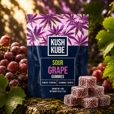 Kush Kube Utah Delta-9 + CBD Gummies 20ct | The Plug Wellness