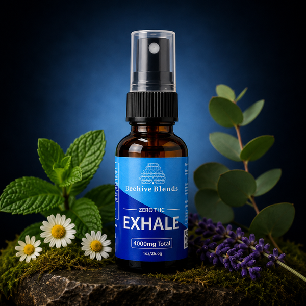 Beehive EXHALE CBD Oral Spray (4000mg)