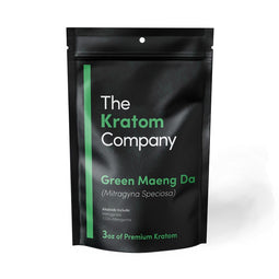 The Kratom Company GREEN Maeng Da Kratom Powder [3oz & 8oz]