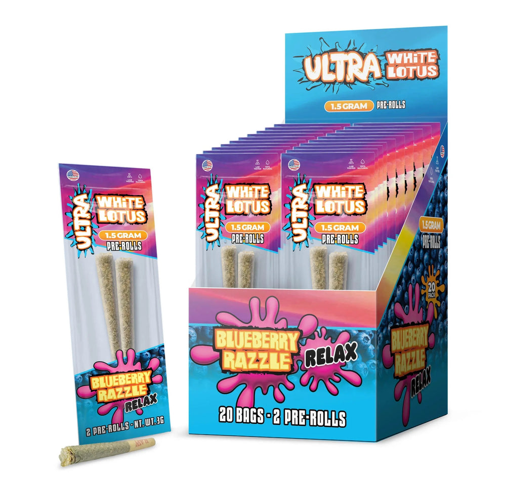 Ultra White Lotus Pre-rolls - 2ct/Bag (3g)