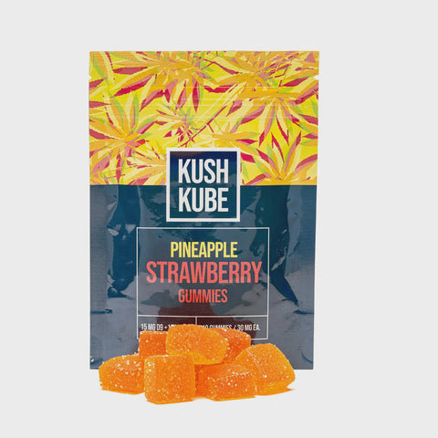 Kush Kube D9 Minis Gummies [10pc/1650mg]