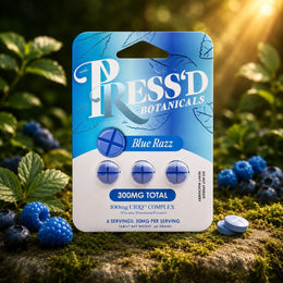 Press’d Blue Raspberry URIQ Tablets | The Plug Wellness
