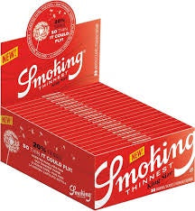 Red Line King Slim Rolling Papers [20ct]