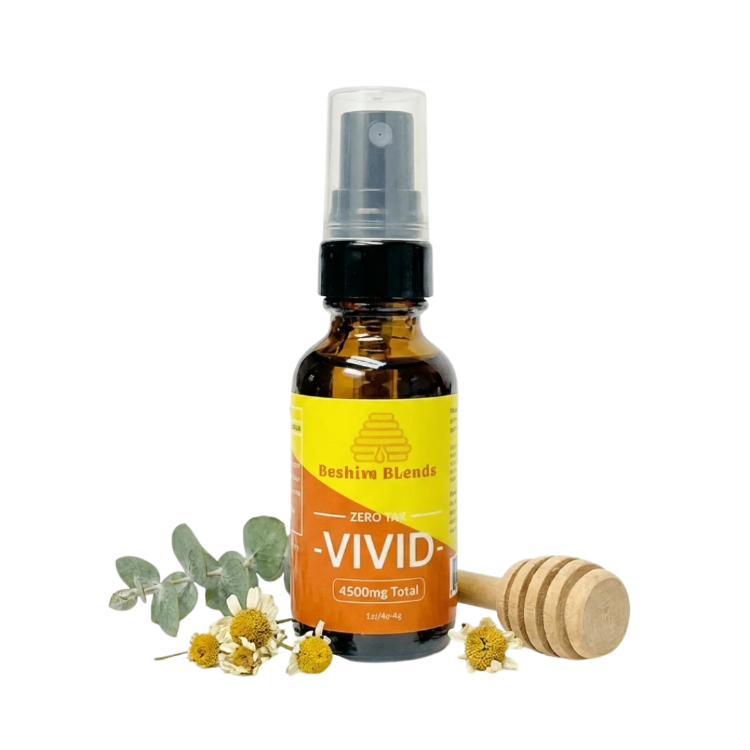 Beehive Blends VIVID CBD + CBG + THCV Oral Spray (4500mg Total Cannabinoids)