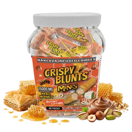 Crispy Blunts Mad Honey Baklava Minis | The Plug Wellness