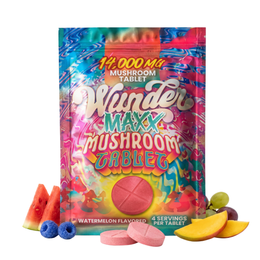 Wunder MAXX High-Potency Mushroom Tablet | The Plug Wellness