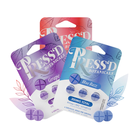 Press’d Blue Raspberry URIQ Tablets | The Plug Wellness