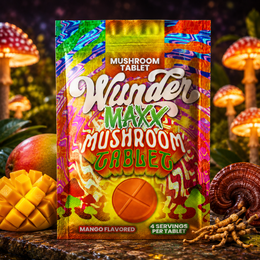 Wunder MAXX High-Potency Mushroom Tablet | The Plug Wellness