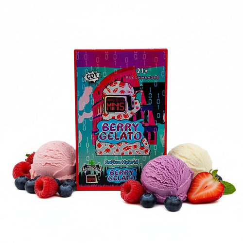 Wasatch Apothecary Baked Bytes Berry Gelato D9 Full Spectrum THC Gummies