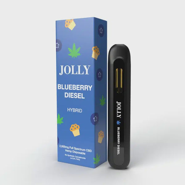 Jolly Broad Spectrum CBD Disposable Hemp Extract & Live Resin Terpenes [2g]