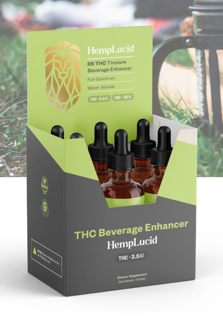 HempLucid Delta-9 Beverage Enhancer | 105mg | The Plug Wellness