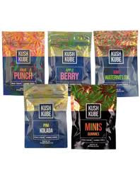 Kush Kube 1:1 THC + CBD Gummies | The Plug Wellness