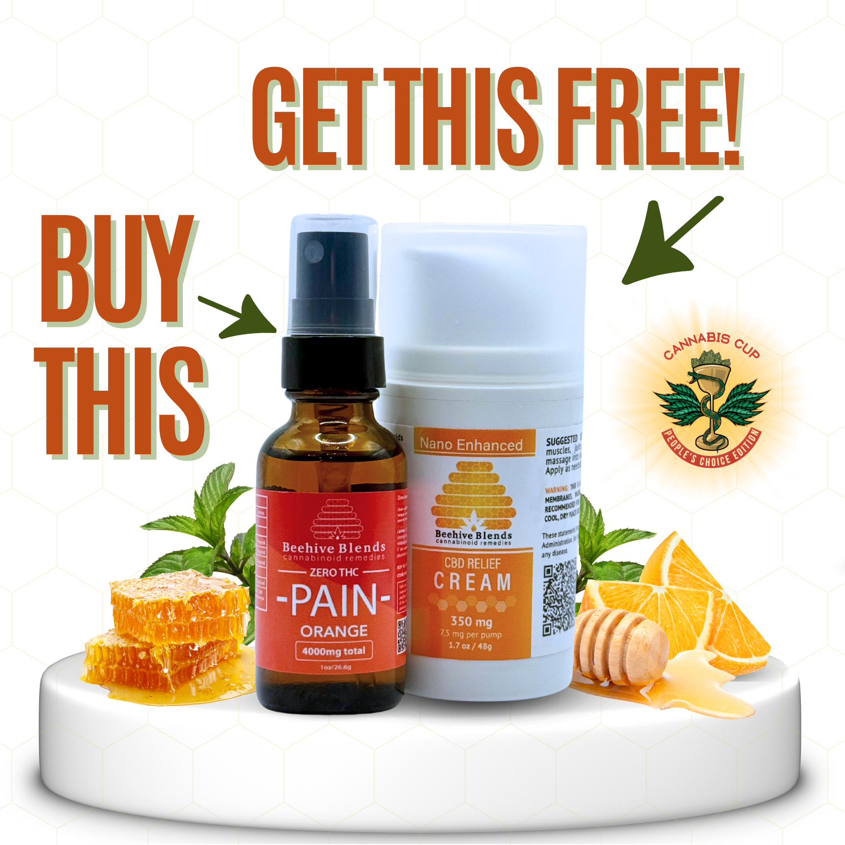 Beehive Blends Pain Relief Bundle