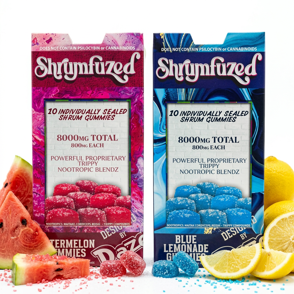 Shrumfuzed Nootropic Mushroom Gummies | The Plug Wellness