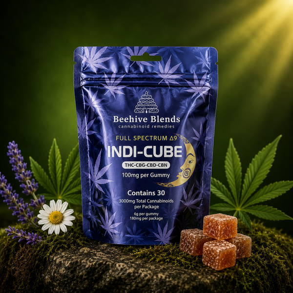 Beehive INDI-CUBE Nighttime Gummies | The Plug Wellness