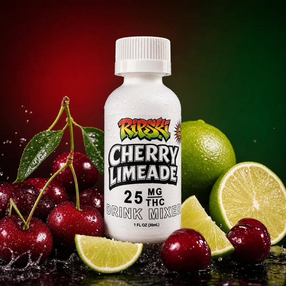 Ripski Cherry THC Drink Shot | 25mg | The Plug Wellness