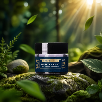 Gold Naturals Muscle + Joint Salve Full Spectrum Hemp Δ9+CBD+CBG [.5oz, 1oz,2oz] *Utah Compliant