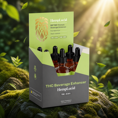 HempLucid Delta-9 THC Beverage Enhancer [1oz/105mg]