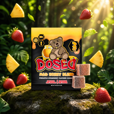 Exodus DOSED Mad Honey Blend Gummies [2 pack]