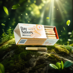 DaySavers Minis Natural Brown Artisan Pre Rolled Tubes - 20 Pack