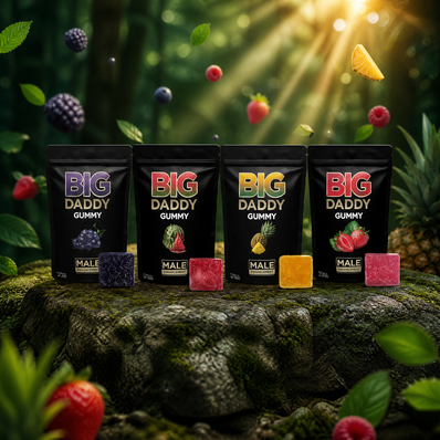 ALPHA STRIP BIG DADDY GUMMY (1pk) MALE PERFORMANCE ENHANCER