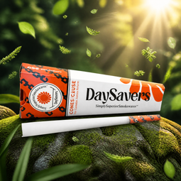 DaySavers 1 Gram King Size Pre Rolled Cones - Cannabis Justice Reform  40 Tons Edition [Pack of 3 Cones]