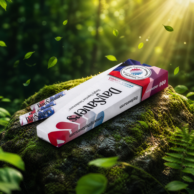 DaySavers 1 Gram King Size American Flag Pre Rolled Cones - Refined White [Pack of 3 Cones]