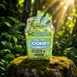Crispy Blunts Dubai Trip Mushroom Cookie | 5000mg | The Plug Wellness