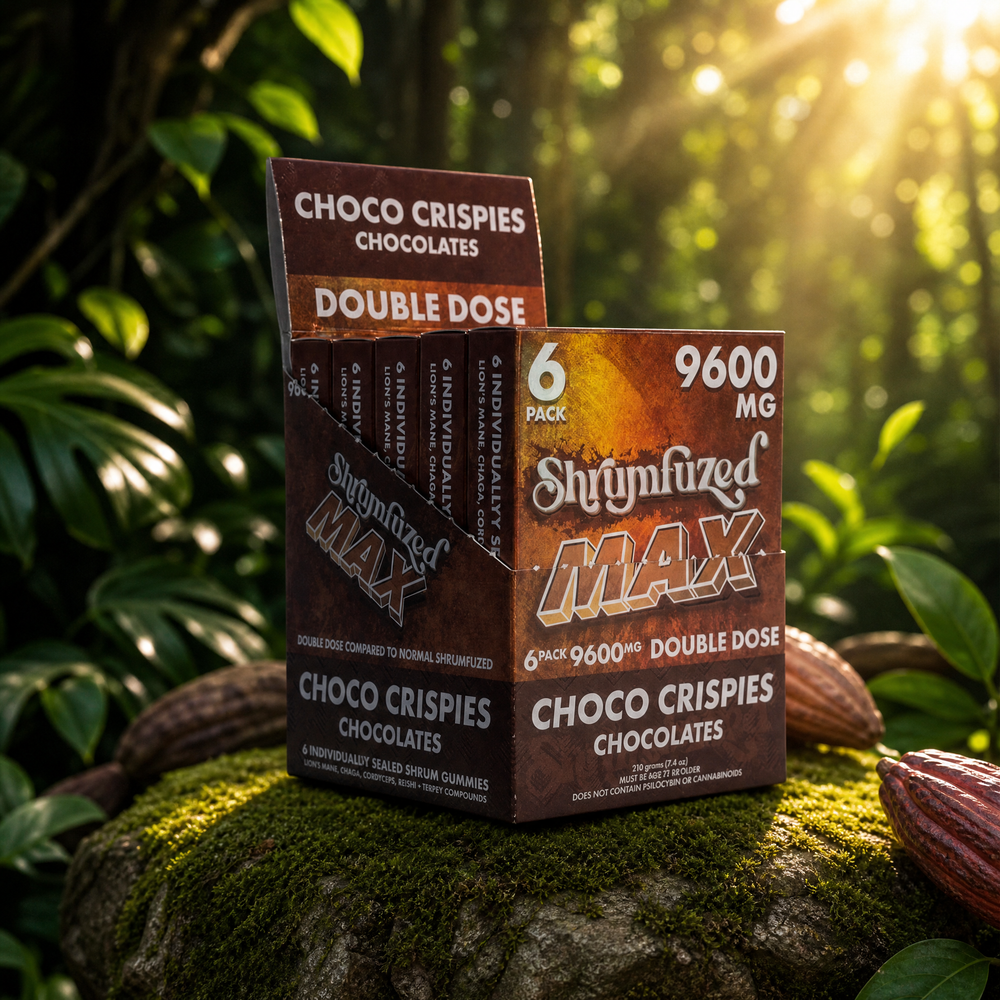 Shrumfuzed MAX Mushroom Gummies + Chocolates | The Plug Wellness