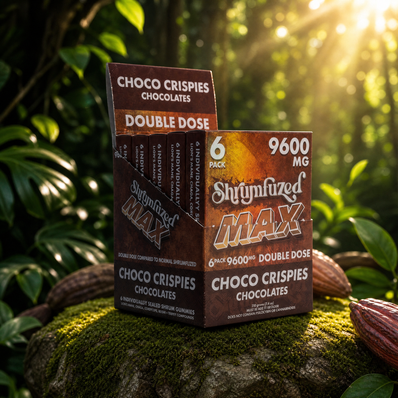 Dazed Shrumfuzed MAX Mushroom Chocolate &/or Gummie(s) [1200mg & /6ct]