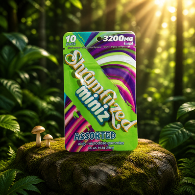 Dazed Shrumfuzed Miniz {320mg } {Gummies} ({10ct/bag)[10bags/box]
