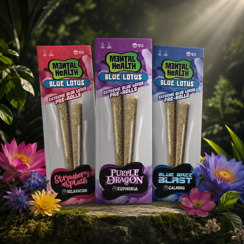 Mental Health Blue Lotus Pre-roll(s) [3g/2pack]