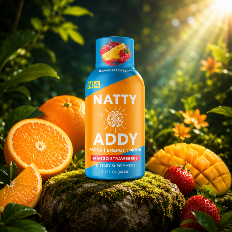 Natty Addy for Focus, Energy & Mood 20oz Shot